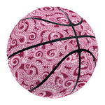 Pink Octopus Tentacles Pattern Print Basketball