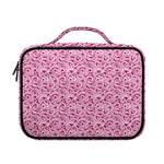 Pink Octopus Tentacles Pattern Print Briefcase Bible Bag