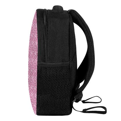Pink Octopus Tentacles Pattern Print Casual Backpack