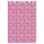 Pink Octopus Tentacles Pattern Print Curtain