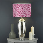 Pink Octopus Tentacles Pattern Print Drum Lamp Shade