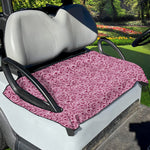 Pink Octopus Tentacles Pattern Print Golf Cart Seat Cover