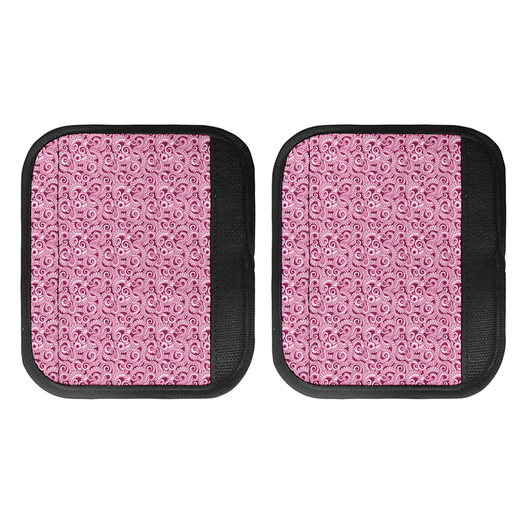 Pink Octopus Tentacles Pattern Print Handle Covers