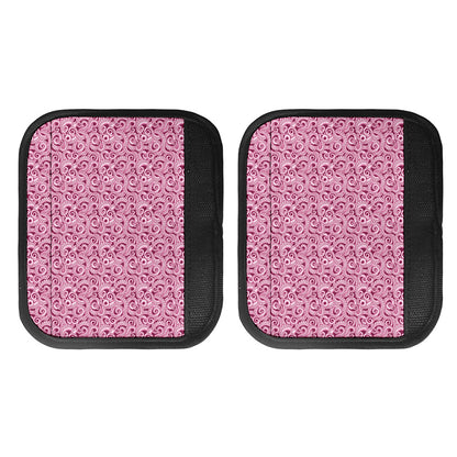 Pink Octopus Tentacles Pattern Print Handle Covers