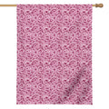 Pink Octopus Tentacles Pattern Print House Flag