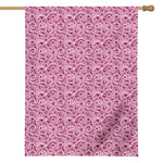 Pink Octopus Tentacles Pattern Print House Flag
