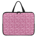 Pink Octopus Tentacles Pattern Print Laptop Sleeve With Handle
