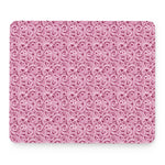 Pink Octopus Tentacles Pattern Print Mouse Pad