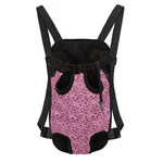 Pink Octopus Tentacles Pattern Print Pet Carrier Backpack