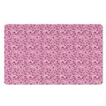 Pink Octopus Tentacles Pattern Print Polyester Doormat