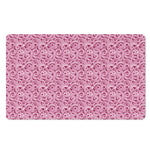 Pink Octopus Tentacles Pattern Print Polyester Doormat
