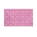 Pink Octopus Tentacles Pattern Print Polyester Flag