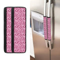 Pink Octopus Tentacles Pattern Print Refrigerator Handle Covers