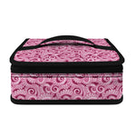 Pink Octopus Tentacles Pattern Print Small Lunch Bag