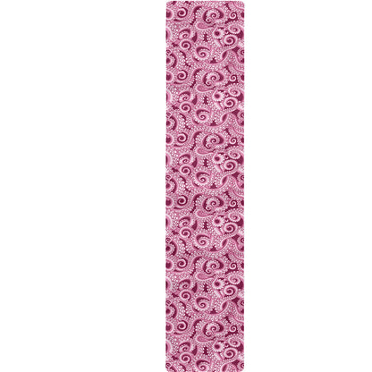 Pink Octopus Tentacles Pattern Print Table Runner