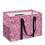 Pink Octopus Tentacles Pattern Print Utility Tote Bag