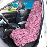 Pink Octopus Tentacles Pattern Print Waterproof Car Seat Cover