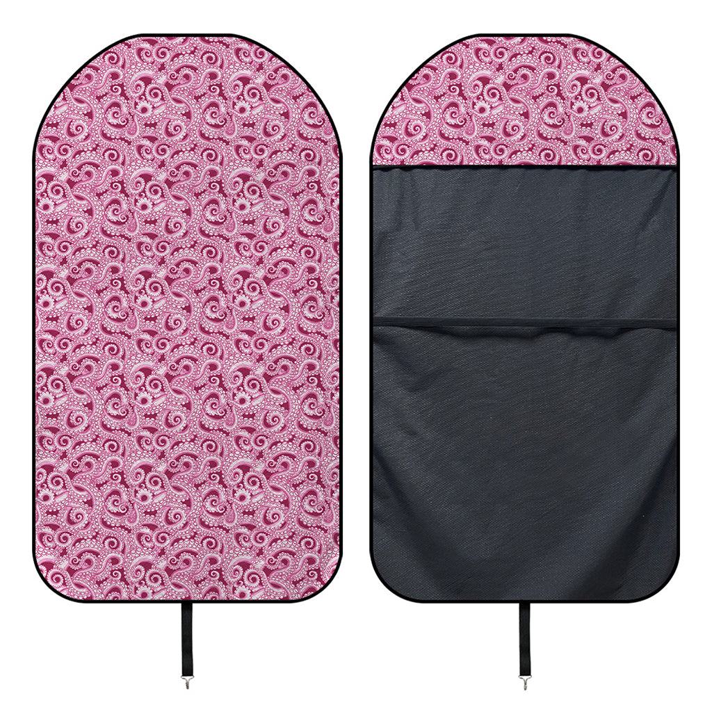 Pink Octopus Tentacles Pattern Print Waterproof Car Seat Cover
