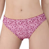 Pink Octopus Tentacles Pattern Print Women's Panties