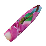 Pink Orchid Flower Print Ironing Board Cover