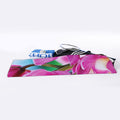Pink Orchid Flower Print Sports Towel