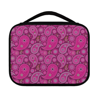 Pink Paisley Pattern Print Classic Bible Case
