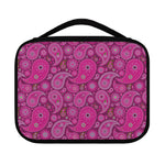 Pink Paisley Pattern Print Classic Bible Case