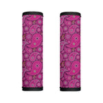 Pink Paisley Pattern Print Handle Covers