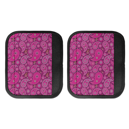 Pink Paisley Pattern Print Handle Covers