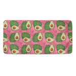 Pink Palm Leaf Avocado Print Towel