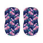 Pink Peony Floral Flower Pattern Print Bar Stool Covers