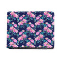 Pink Peony Floral Flower Pattern Print Bifold Wallet