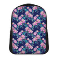 Pink Peony Floral Flower Pattern Print Casual Backpack