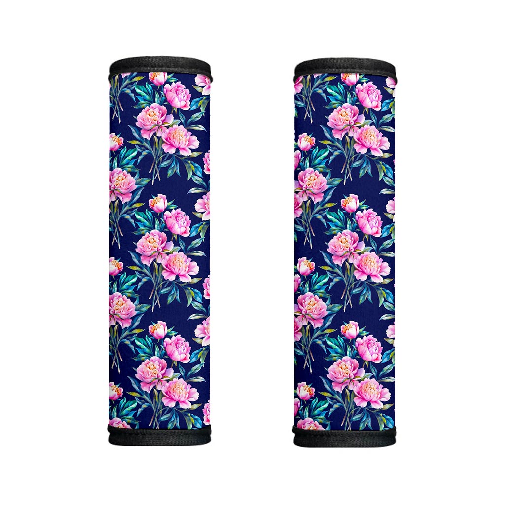 Pink Peony Floral Flower Pattern Print Handle Covers