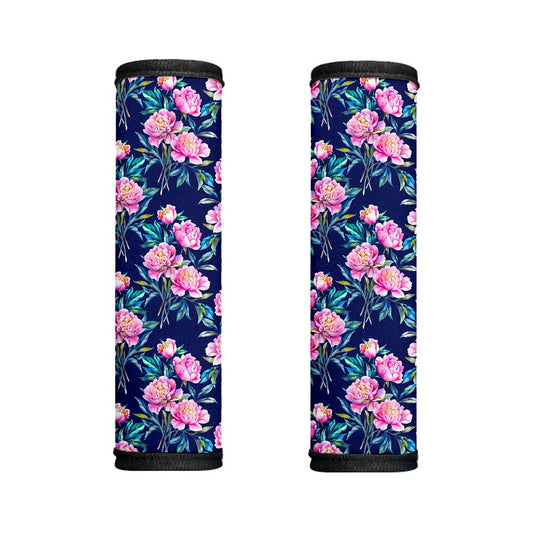 Pink Peony Floral Flower Pattern Print Handle Covers