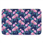 Pink Peony Floral Flower Pattern Print Indoor Door Mat