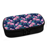 Pink Peony Floral Flower Pattern Print Insulin Cooler Travel Case