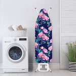 Pink Peony Floral Flower Pattern Print Ironing Board Cover