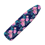 Pink Peony Floral Flower Pattern Print Ironing Board Cover