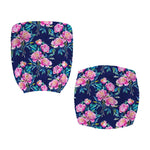 Pink Peony Floral Flower Pattern Print Office Chair Cover