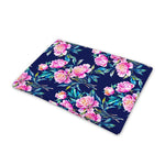 Pink Peony Floral Flower Pattern Print Pet Cooling Mat Cover