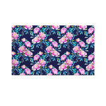 Pink Peony Floral Flower Pattern Print Polyester Flag