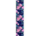 Pink Peony Floral Flower Pattern Print Table Runner