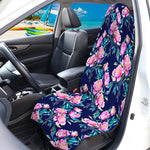 Pink Peony Floral Flower Pattern Print Waterproof Car Seat Cover