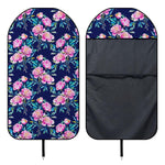 Pink Peony Floral Flower Pattern Print Waterproof Car Seat Cover