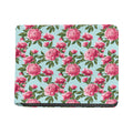Pink Peony Pattern Print Bifold Wallet