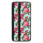 Pink Peony Pattern Print Refrigerator Handle Covers