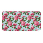 Pink Peony Pattern Print Towel