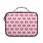 Pink Pig Nose Pattern Print Briefcase Bible Bag