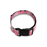 Pink Pig Nose Pattern Print Dog Collar